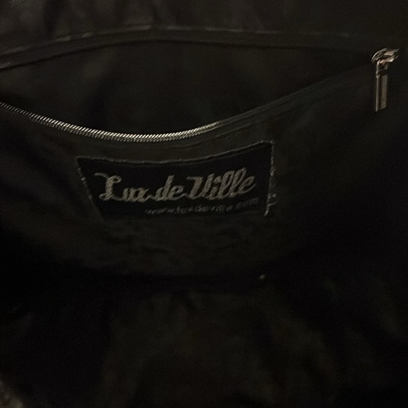 Lux de Ville Matte Black Elvira Bag - Picture 6 of 6